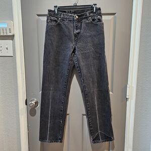 Harley-Davidson Woman's Dark Gray Straight Jeans